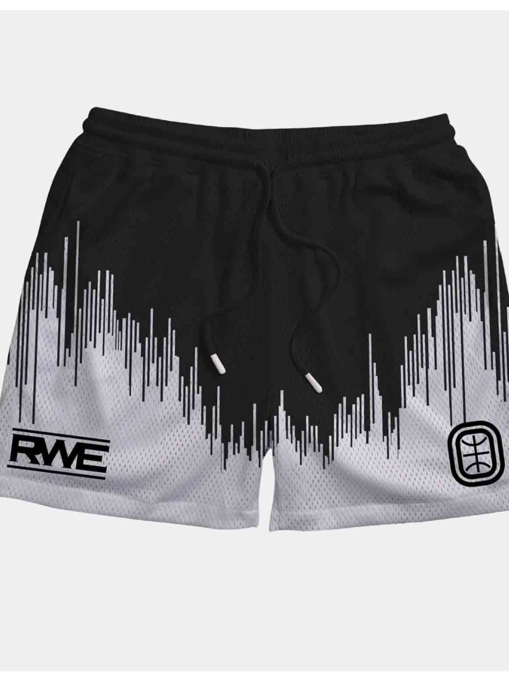 Overtime RWE Soundwave Men’s Mesh Basketball Shorts Large